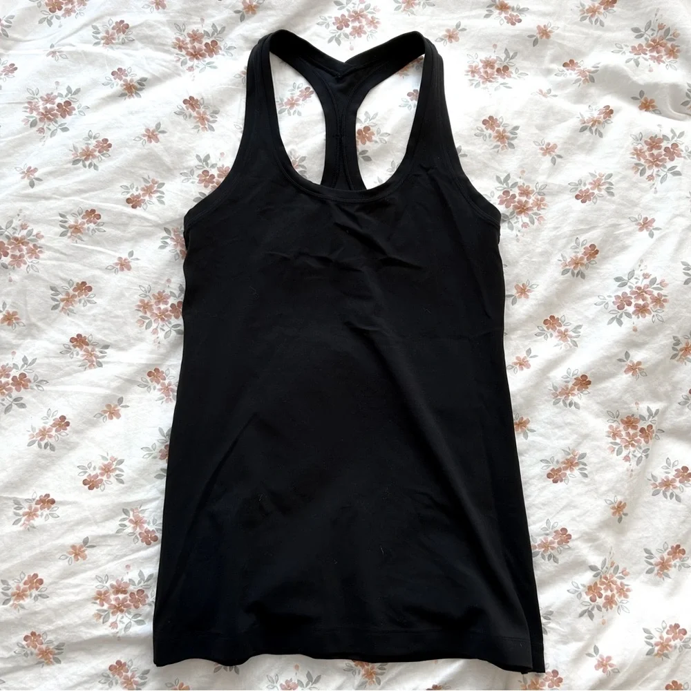 Lululemon Black Racerback Tank - Picture 1 of 5